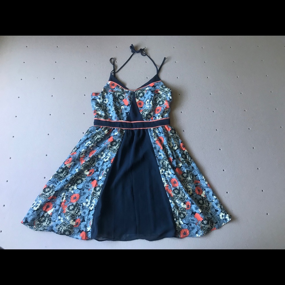 LC Lauren Conrad Midi Dress Floral Size 10